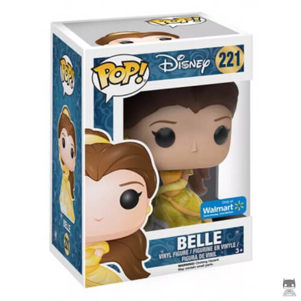 Figurine Funko POP Belle (Glitter) avec boîte