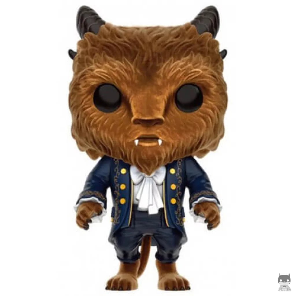 Figurine Funko POP La Bête (Flocked) (La Belle et la Bête)
