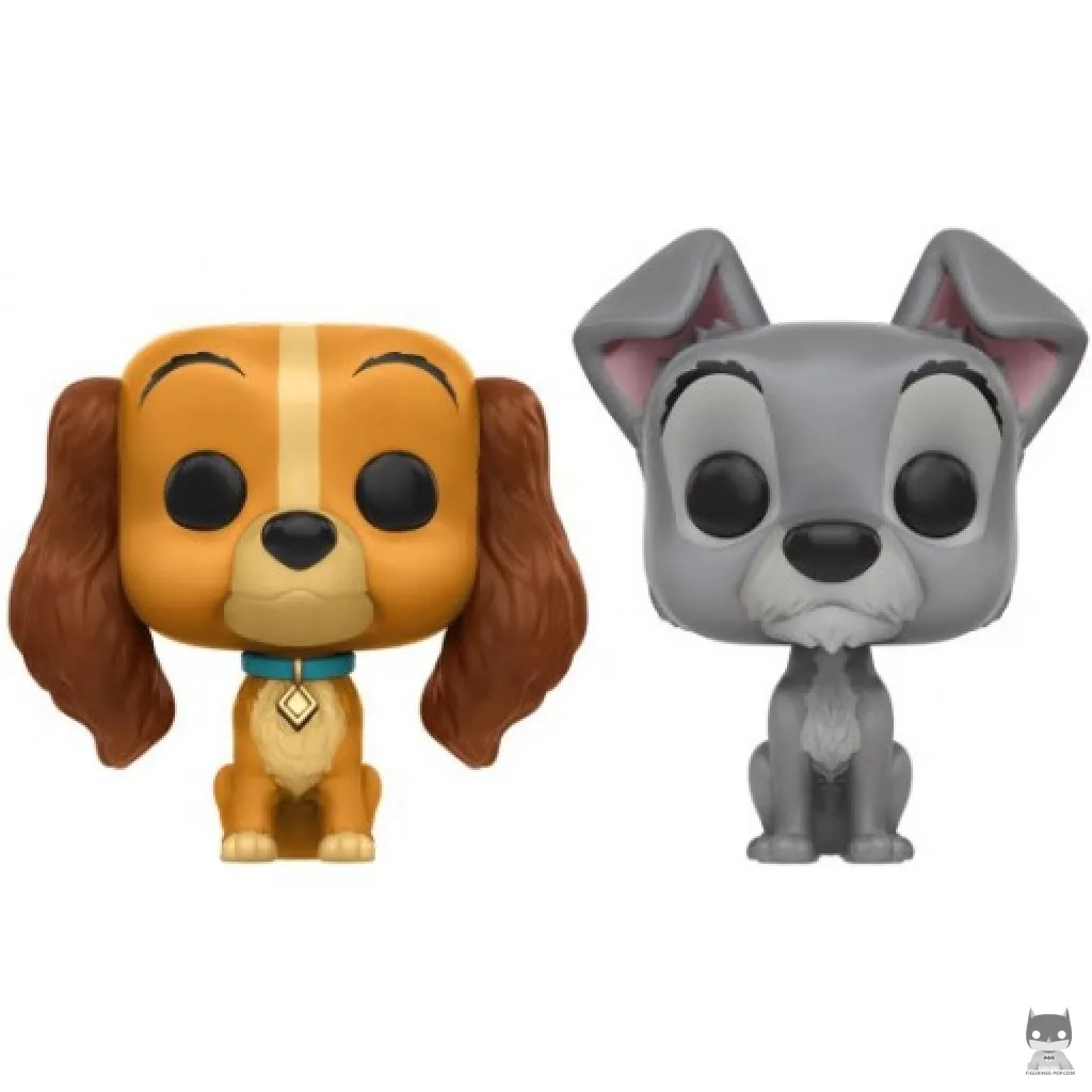 Figurine Funko POP Lady & Clochard (La Belle et le Clochard)