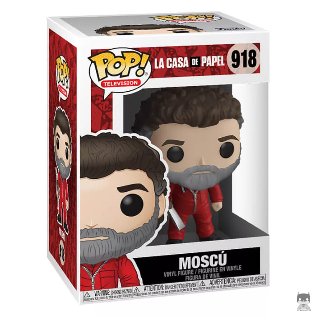 Figurine Funko POP Moscou avec boîte