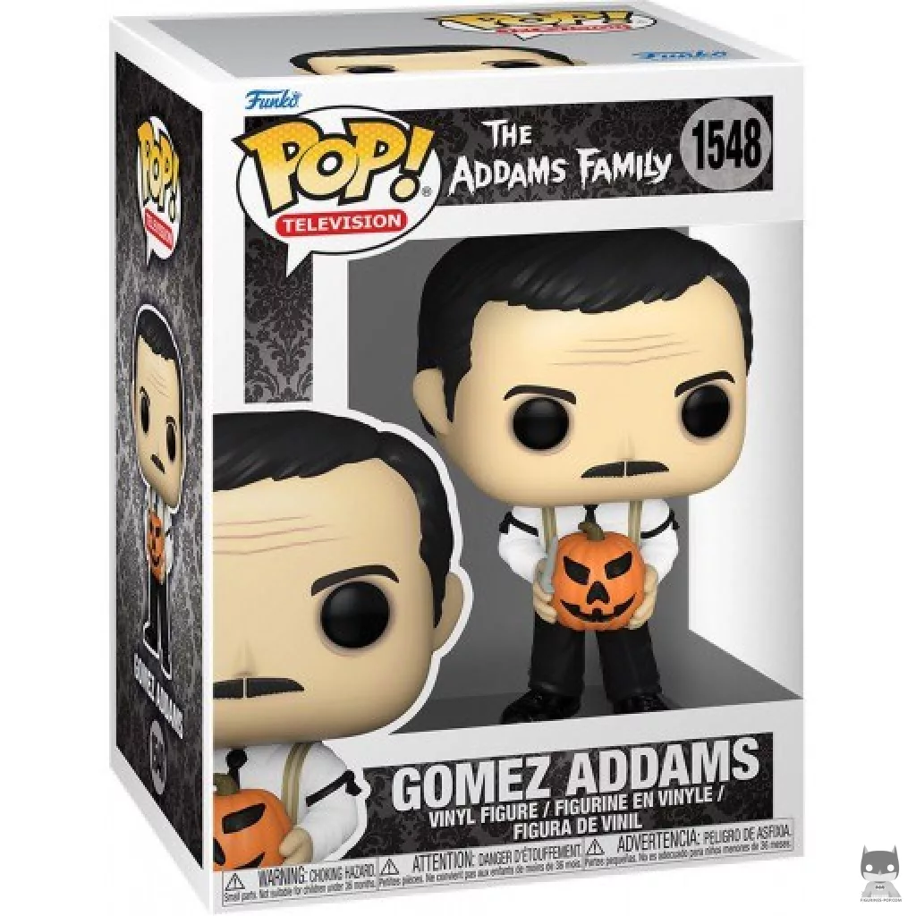 Figurine Funko POP Gomez Addams avec Jack-o-Lantern avec boîte