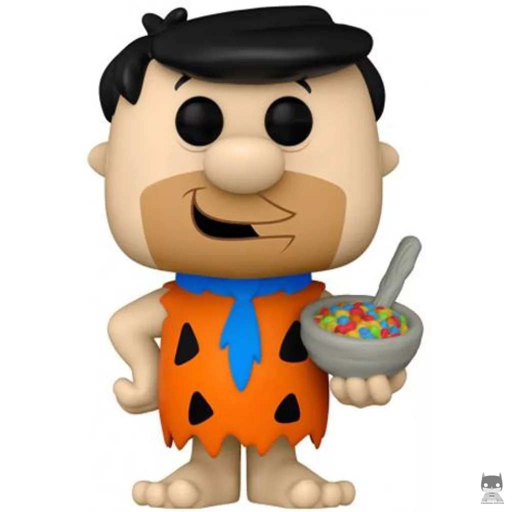 Figurine Funko POP Fred Pierrafeu avec des Fruity Pebbles (La Famille Pierrafeu)
