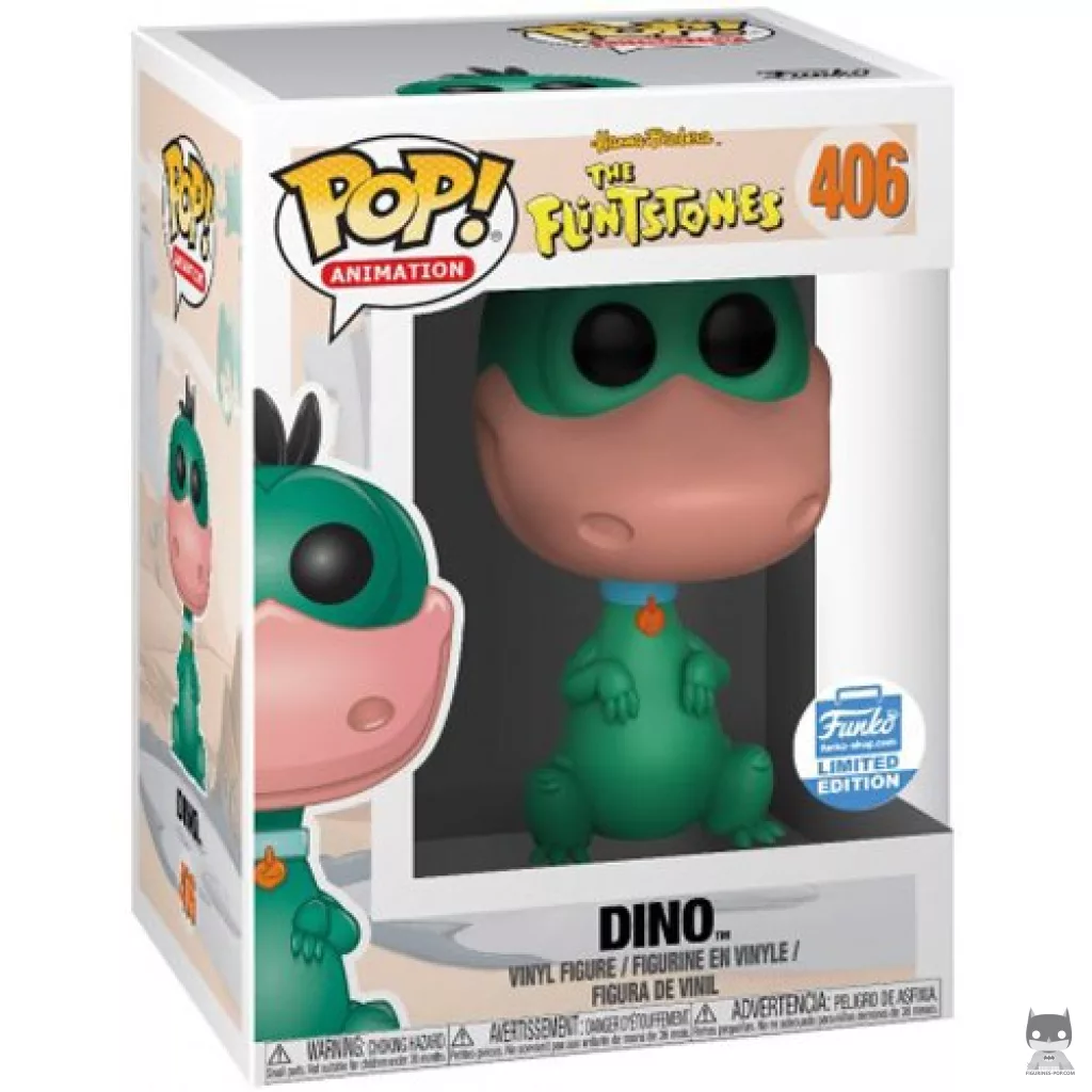 Figurine Funko POP Dino (Vert) avec boîte
