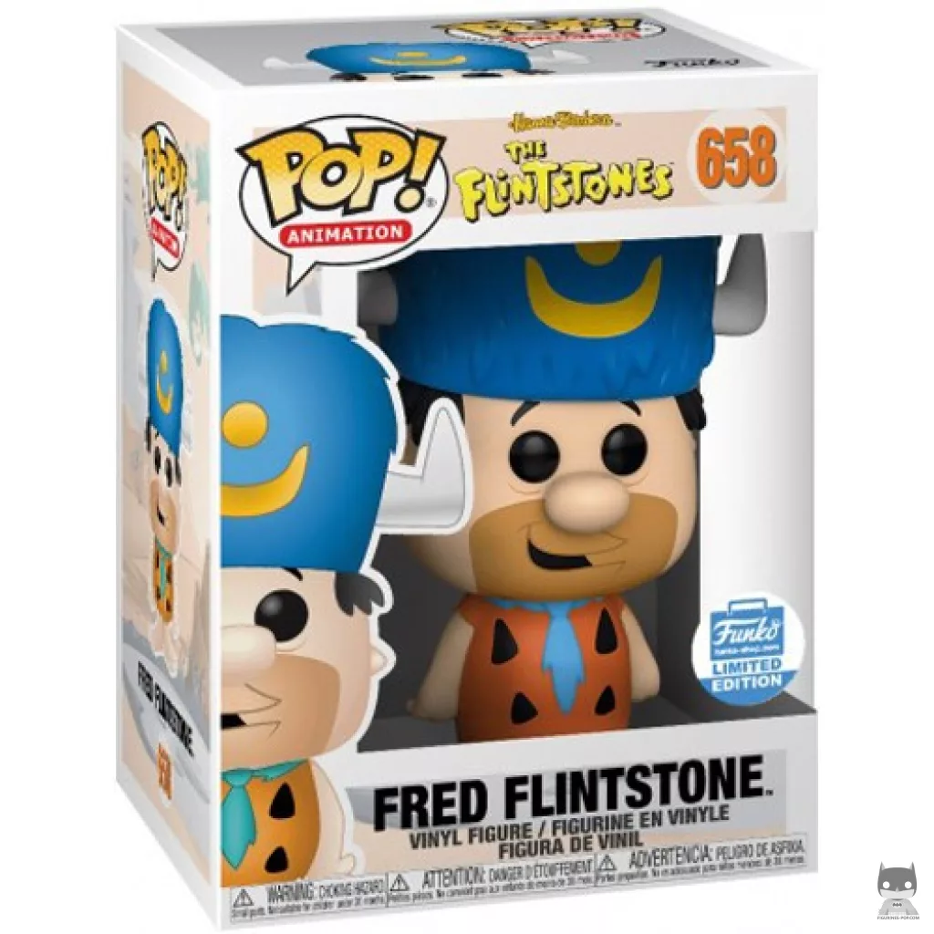 Figurine Funko POP Fred Pierrafeu avec boîte