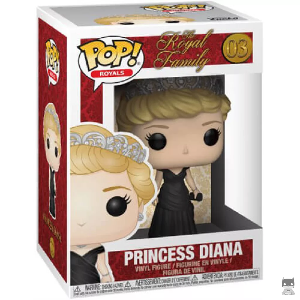 Figurine Funko POP Princesse Diana avec boîte