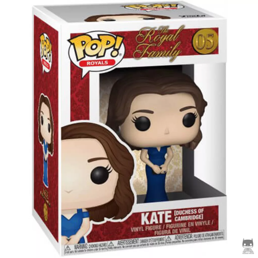 Figurine Funko POP Duchesse de Cambridge Kate Middleton avec boîte