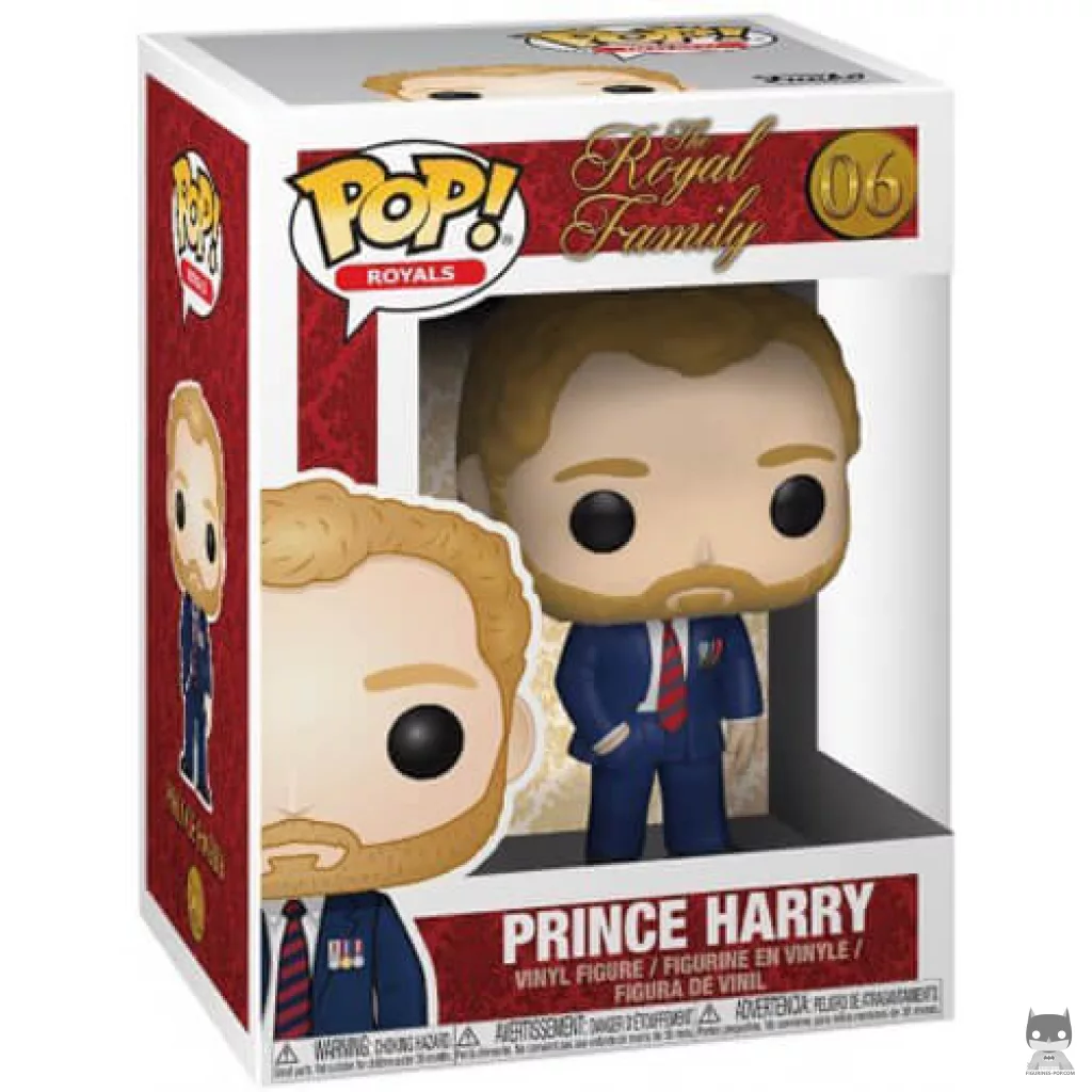 Figurine Funko POP Prince Harry avec boîte