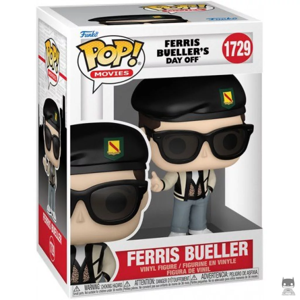 Figurine Funko POP Ferris Bueller avec boîte