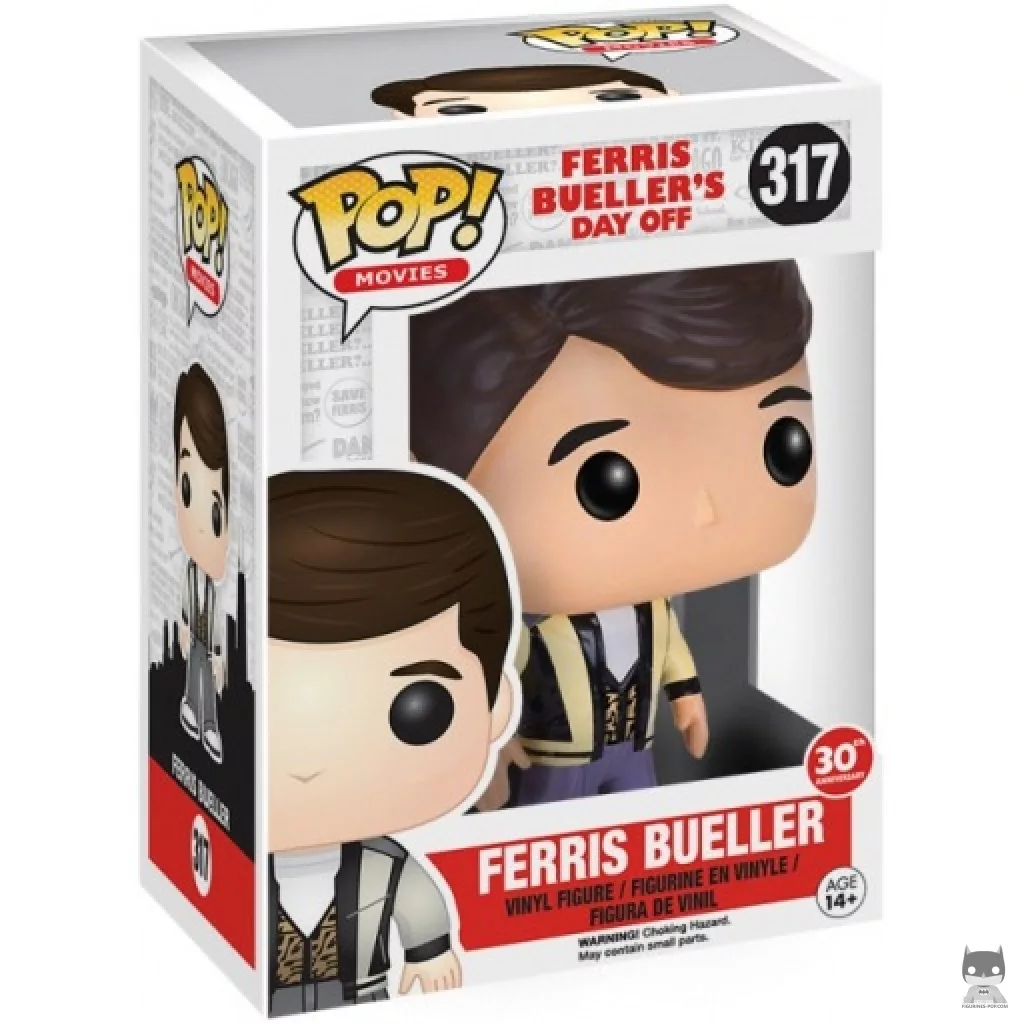 Figurine Funko POP Ferris Bueller avec boîte
