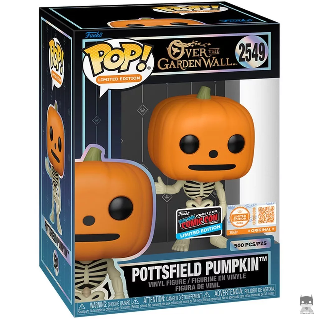 Figurine Funko POP Citrouille de Pottsfield avec boîte