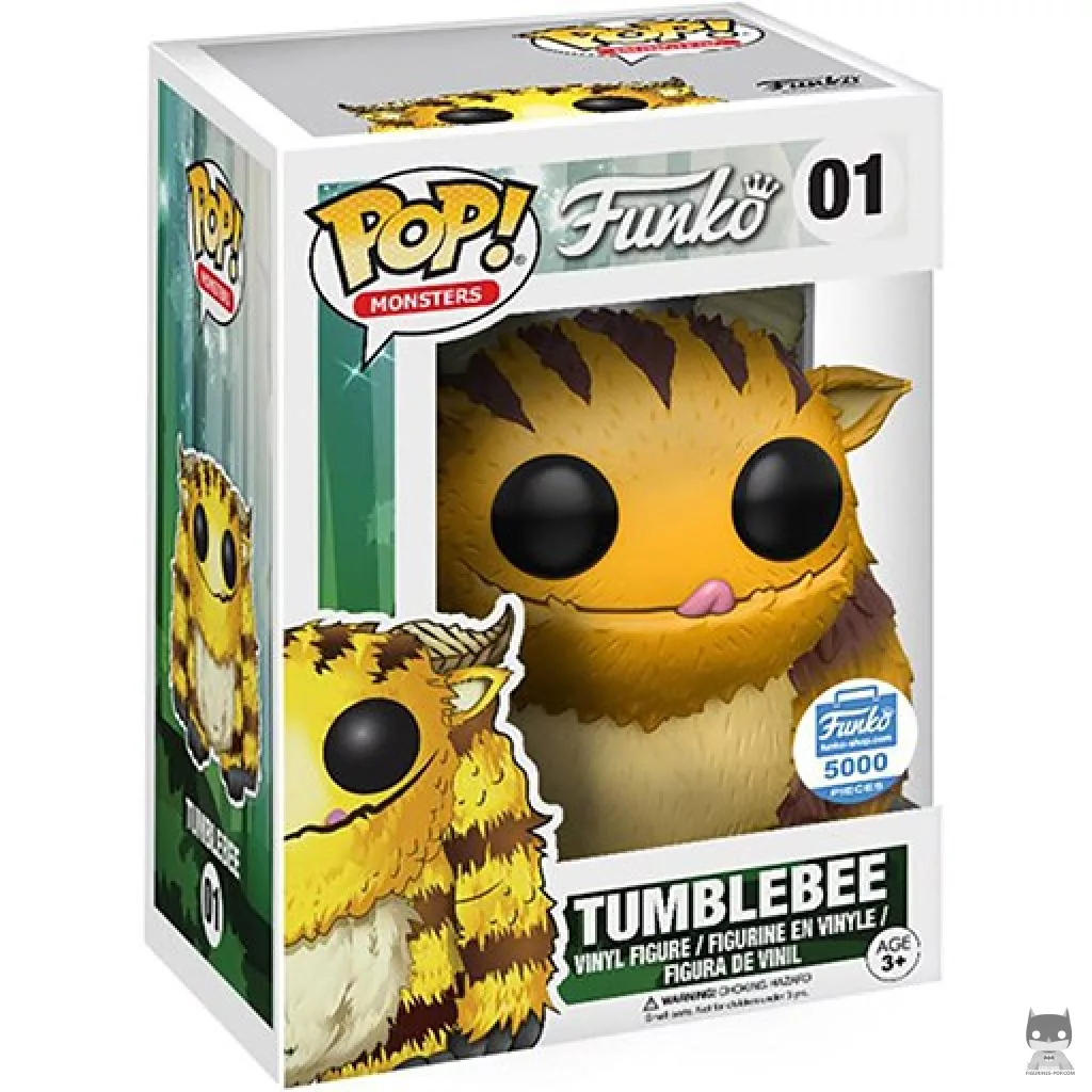 Figurine Funko POP Tumblebee (Jaune) avec boîte
