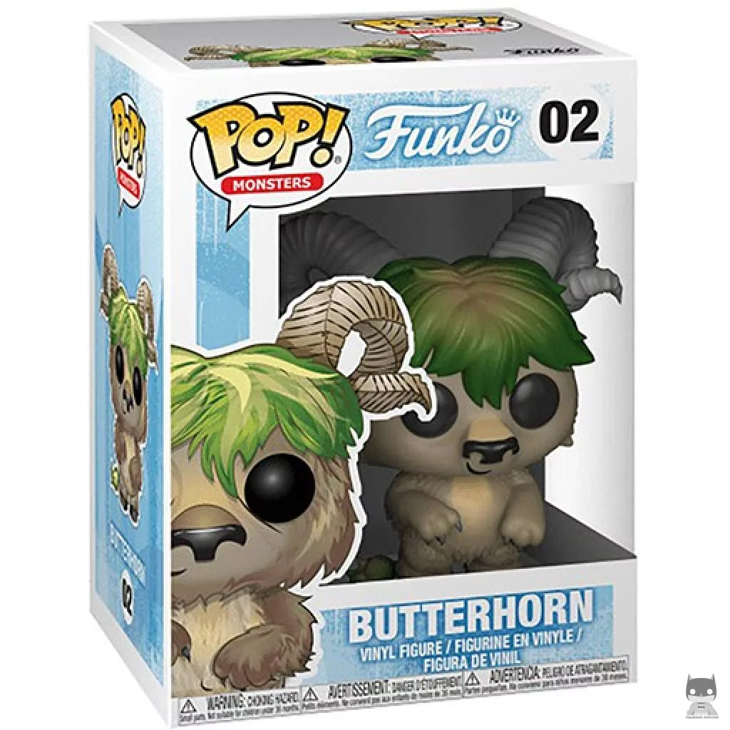 Figurine Funko POP Butterhorn (Marron) avec boîte
