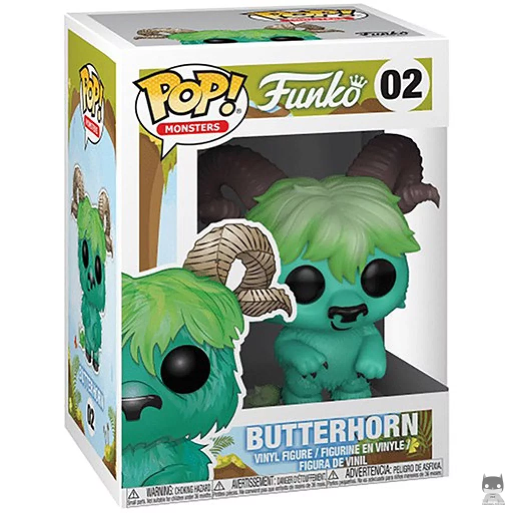 Figurine Funko POP Butterhorn (Vert) avec boîte