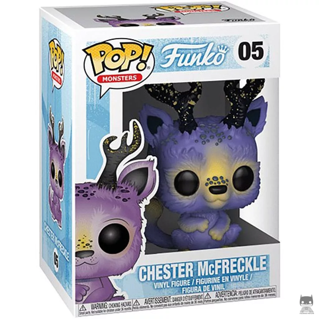 Figurine Funko POP Chester McFreckle (Bleu) avec boîte