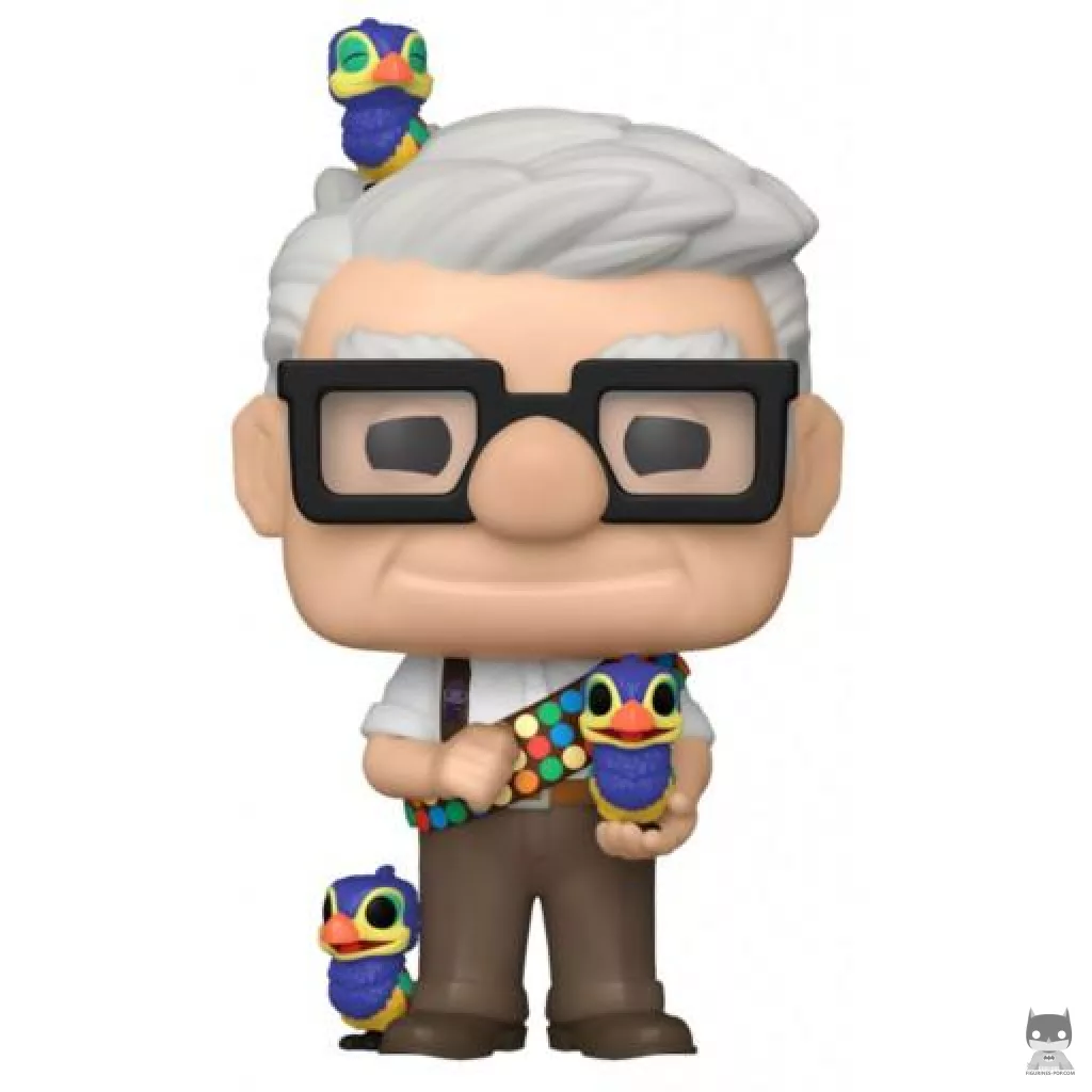 Figurine Funko POP Carl avec Bébés Dabou (Là-Haut)