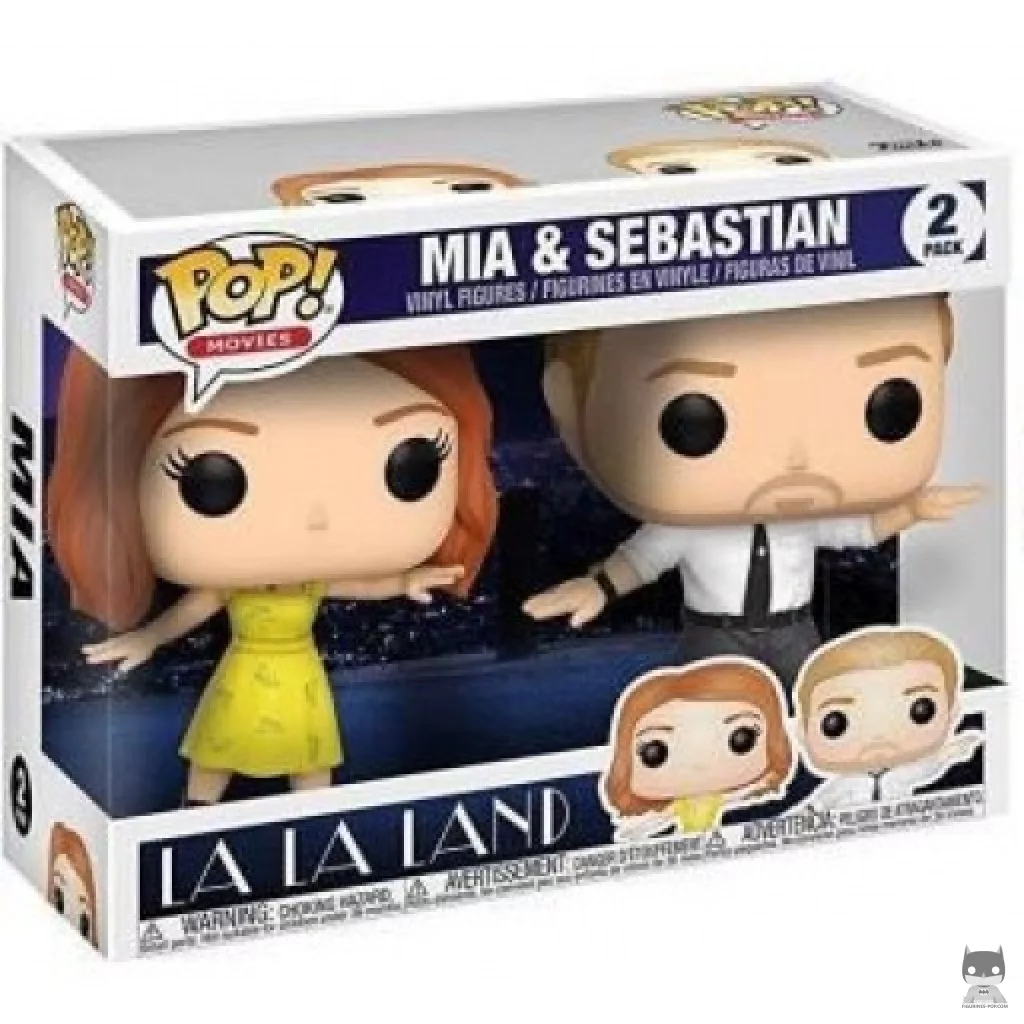 Figurine Funko POP Mia & Sebastian avec boîte