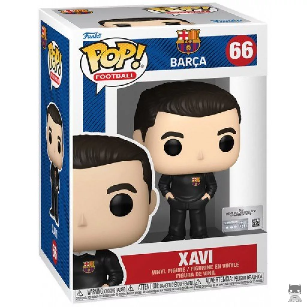 Figurine Funko POP Xavi (FC Barcelone) avec boîte
