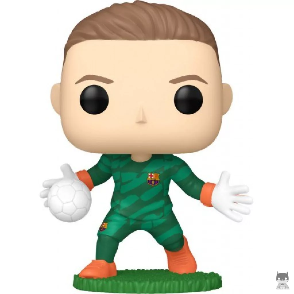 Figurine Funko POP Ter Stegen (FC Barcelone) (La Liga (Championnat Espagnol Football))