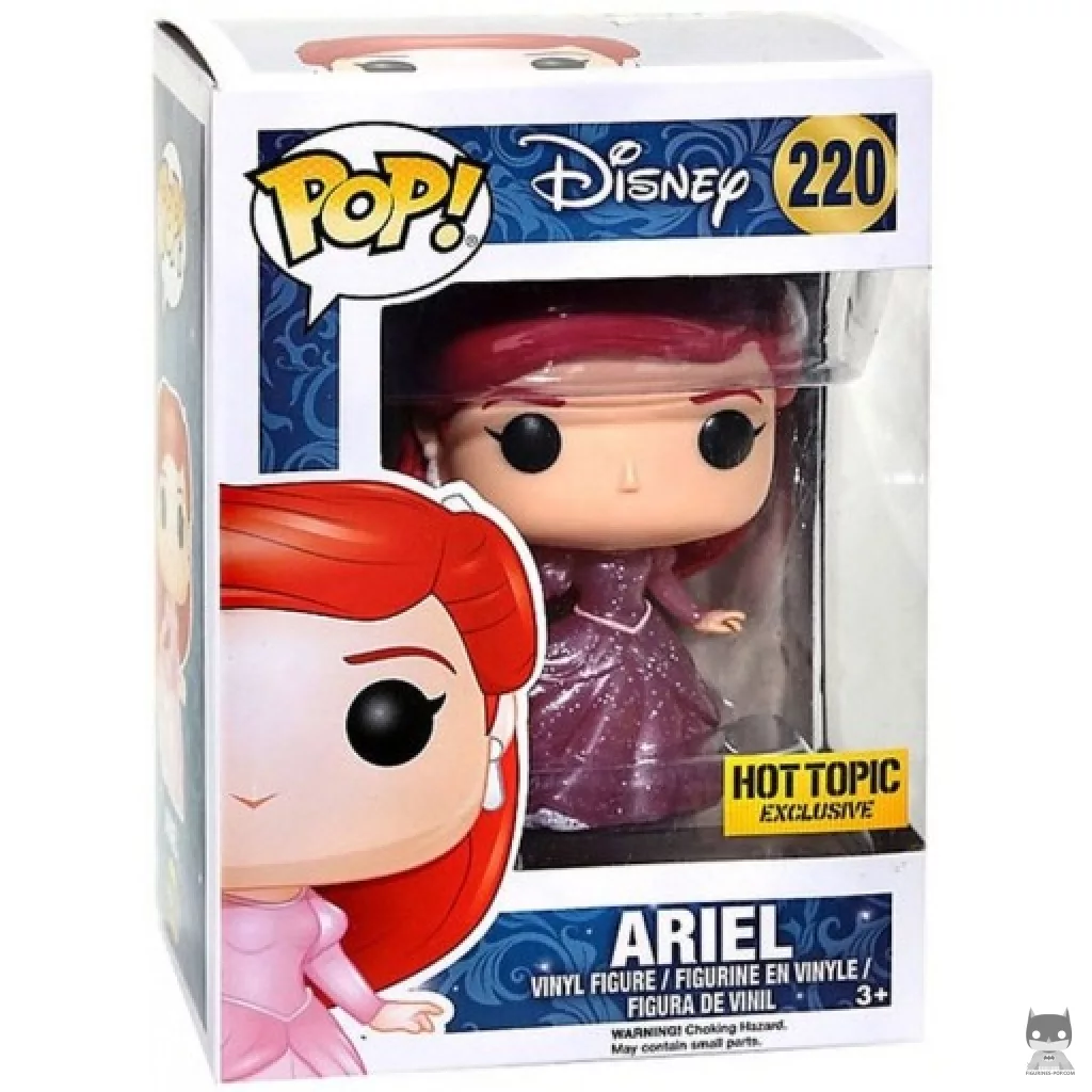 Figurine Funko POP Ariel (Glitter) avec boîte