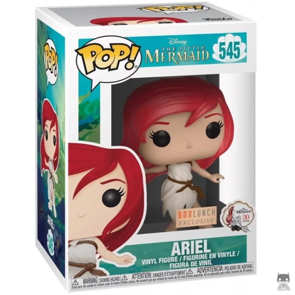 Figurine Funko POP Ariel Robe en voile de bateau avec boîte