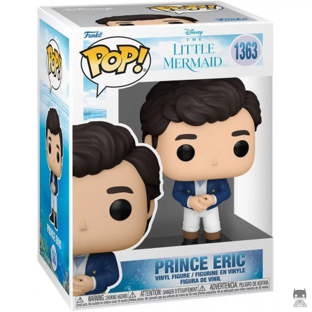 Figurine Funko POP Prince Eric avec boîte