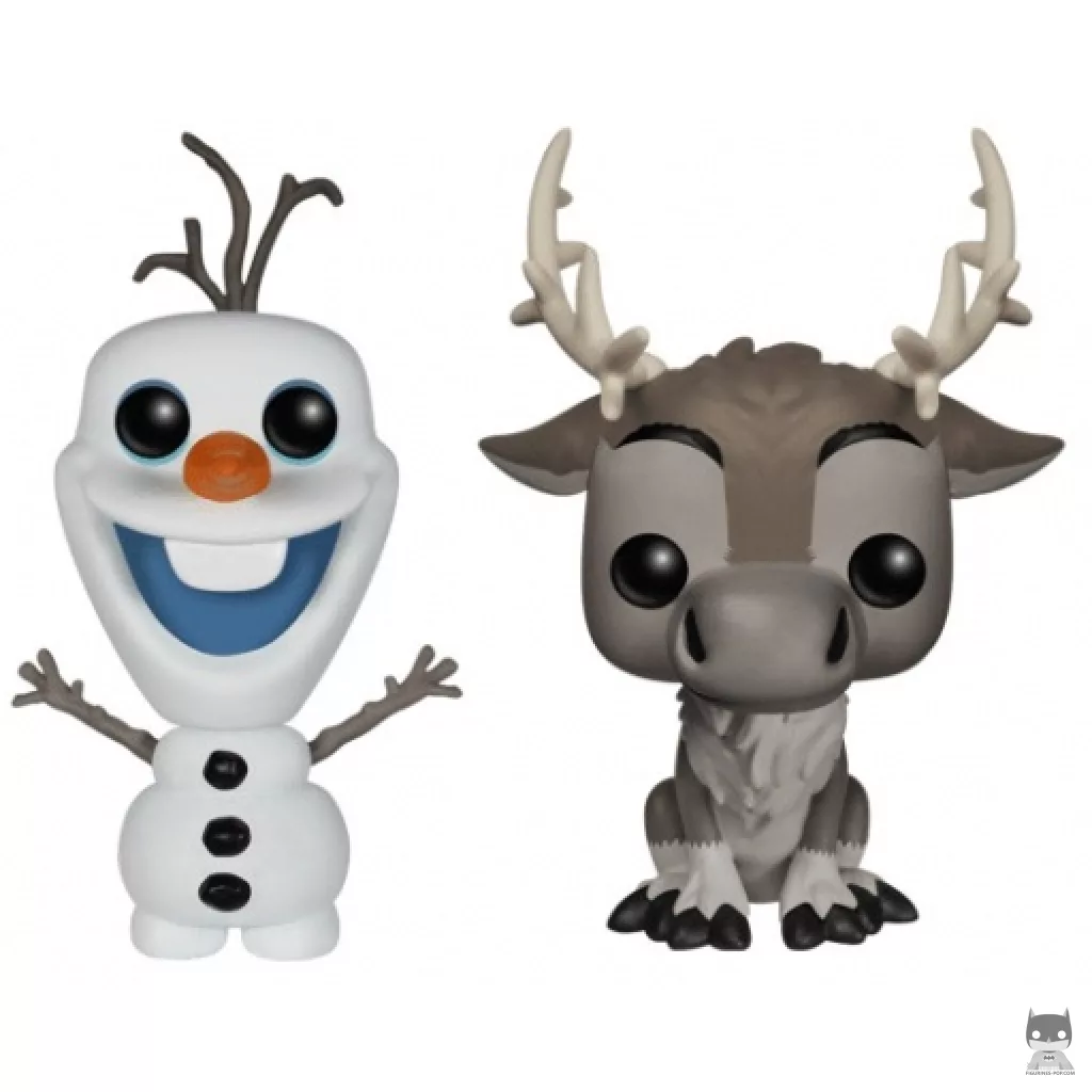 Figurine Funko POP Olaf & Sven (La Reine des Neiges)