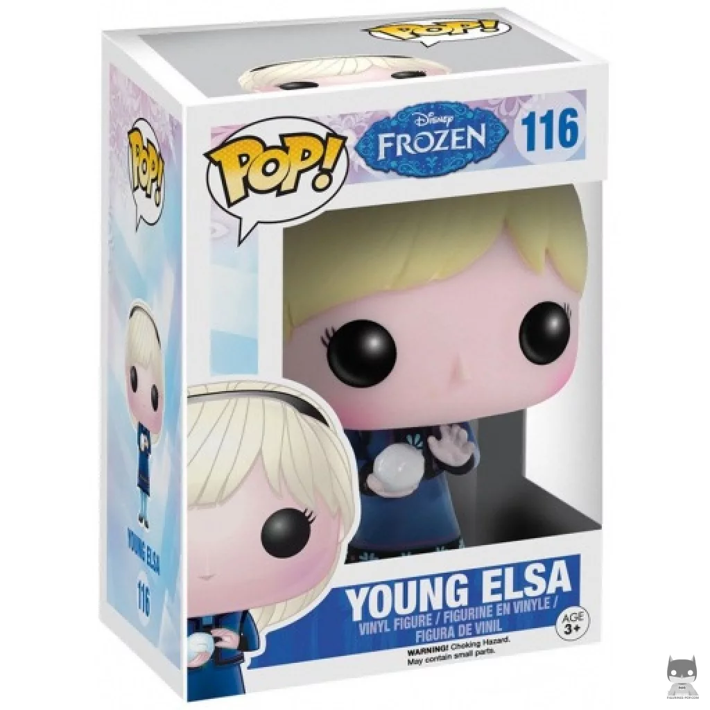 Figurine Funko POP Elsa Jeune avec boîte