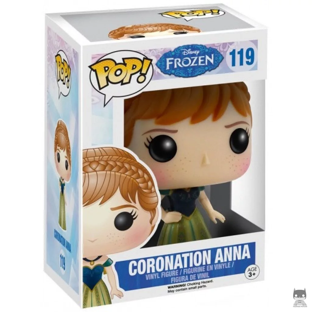 Figurine Funko POP Anna Couronnement avec boîte