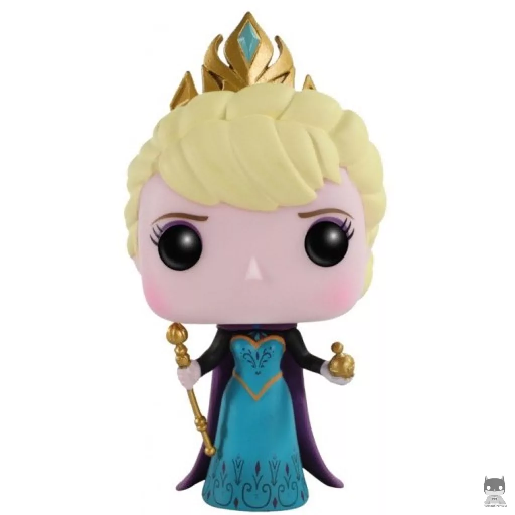 Figurine Funko POP Elsa Couronnement avec Orbe & Sceptre (La Reine des Neiges)