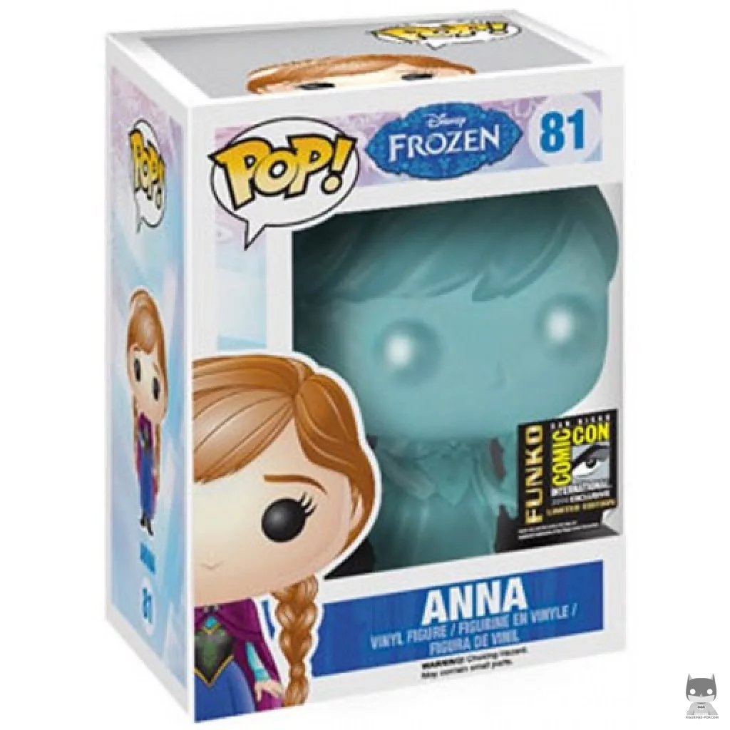 Figurine Funko POP Anna (Translucent) avec boîte
