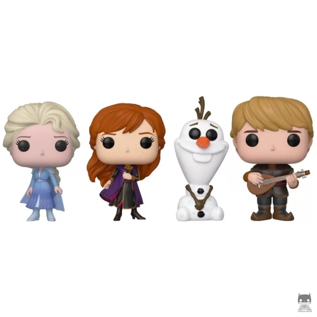Figurine Funko POP Olaf, Elsa, Anna & Kristoff (La Reine des Neiges II)