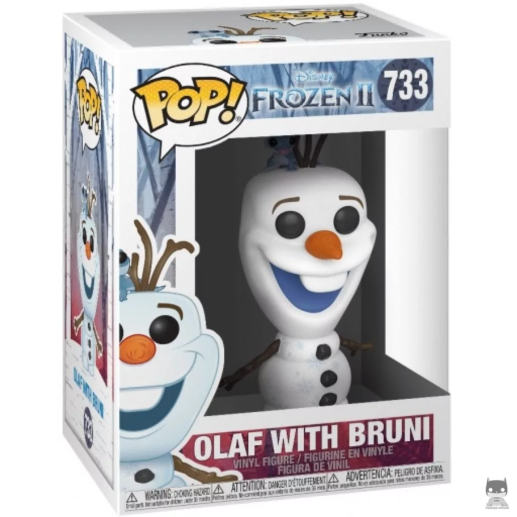 Figurine Funko POP Olaf with Bruni avec boîte