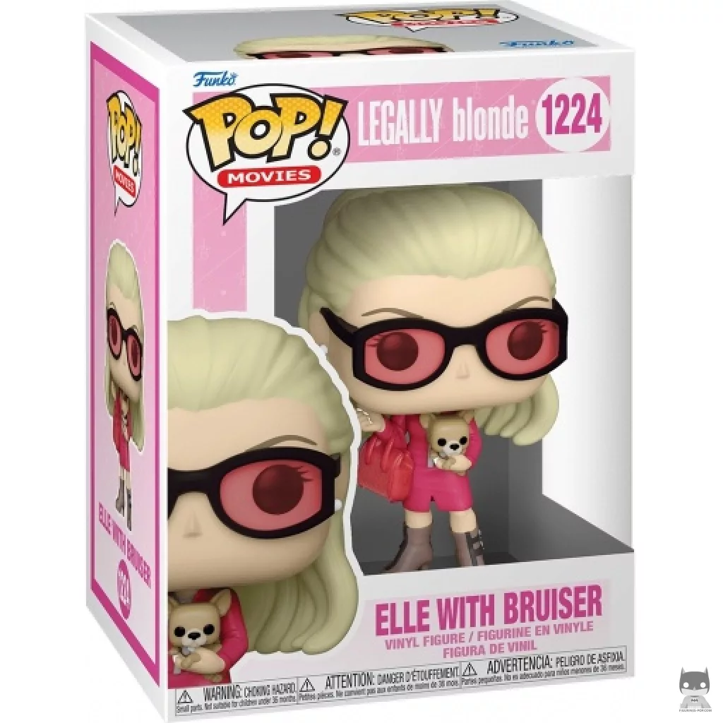 Figurine Funko POP Elle avec Bruiser avec boîte