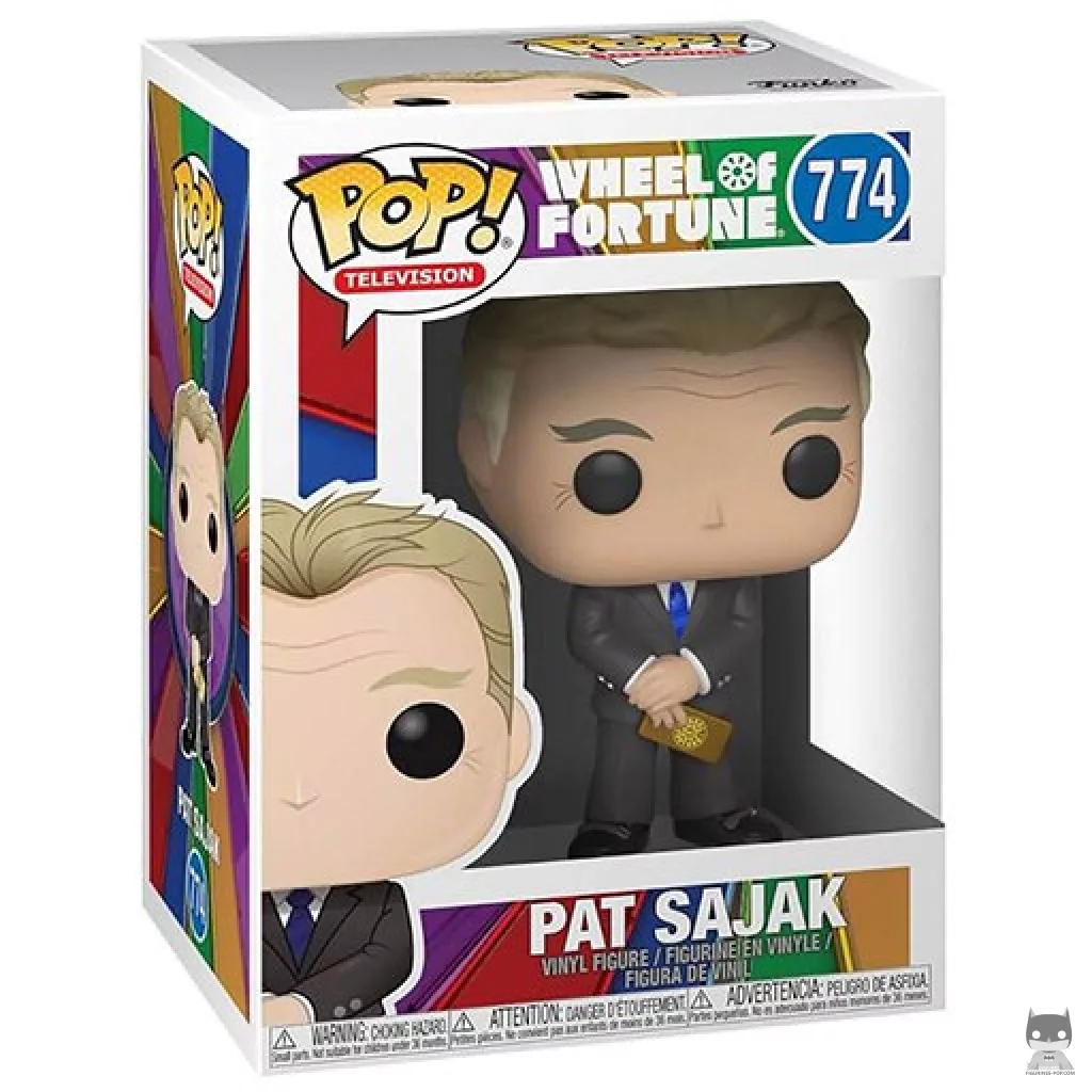 Figurine Funko POP Pat Sajak avec boîte