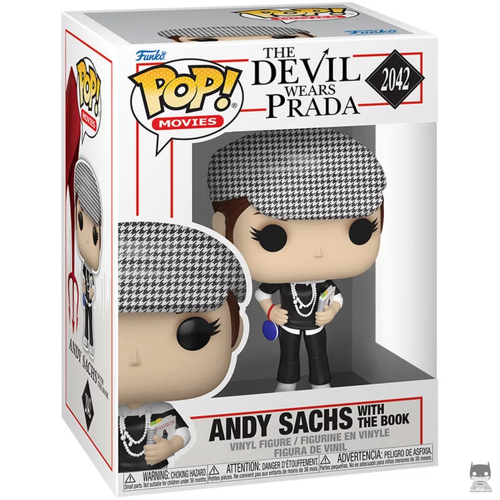 Figurine Funko POP Andy Sachs avec le livre avec boîte