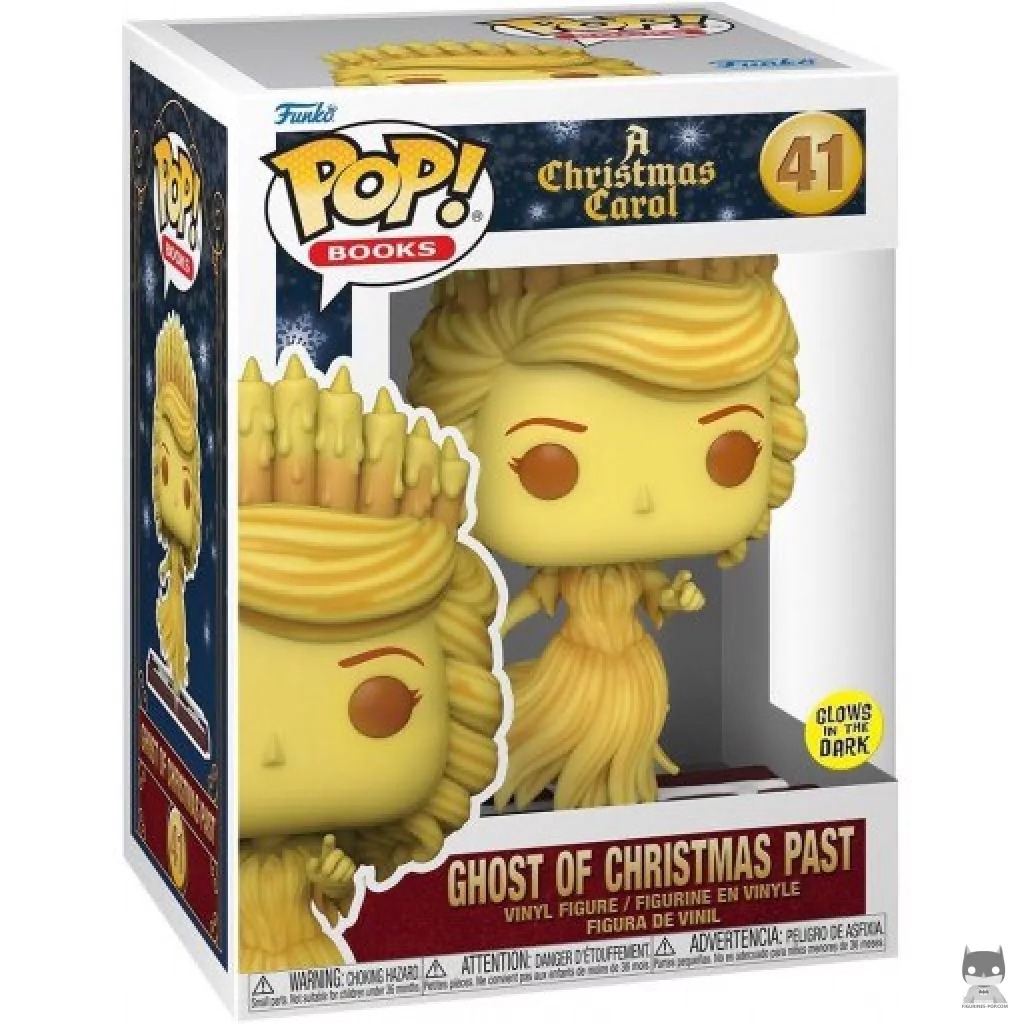 Figurine Funko POP Fantôme ded Noëls Passés (Glow in the Dark) avec boîte