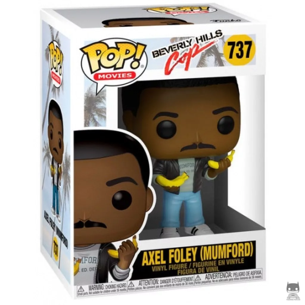 Figurine Funko POP Axel Foley (Mumford) avec boîte