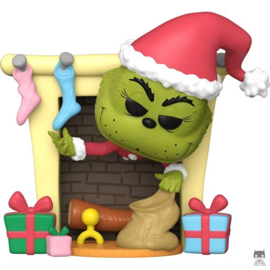 Figurine Funko POP Grinch Dans La Cheminée (Le Grinch)