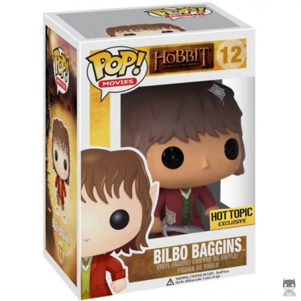 Figurine Funko POP Bilbon Sacquet avec Toiles d'Araignée avec boîte