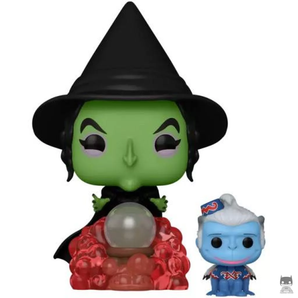 Figurine Funko POP Méchante Sorcière avec Singe avec des Ailes (Le Magicien d'Oz)