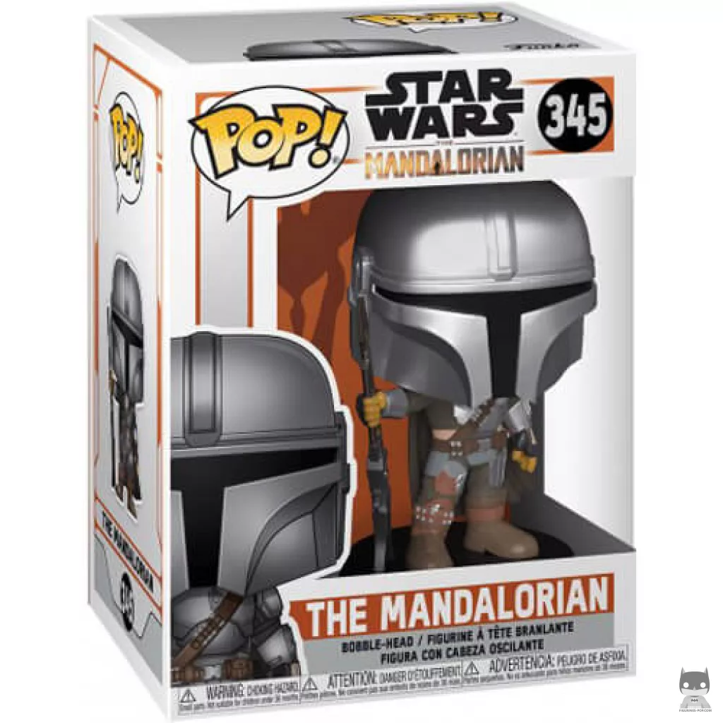 Figurine Funko POP Le Mandalorien avec boîte