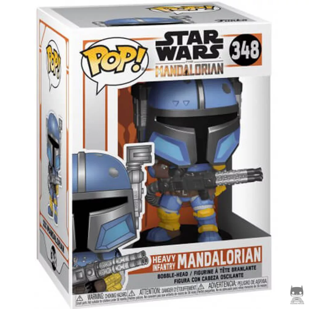 Figurine Funko POP Le Mandalorien Infanterie Lourde avec boîte