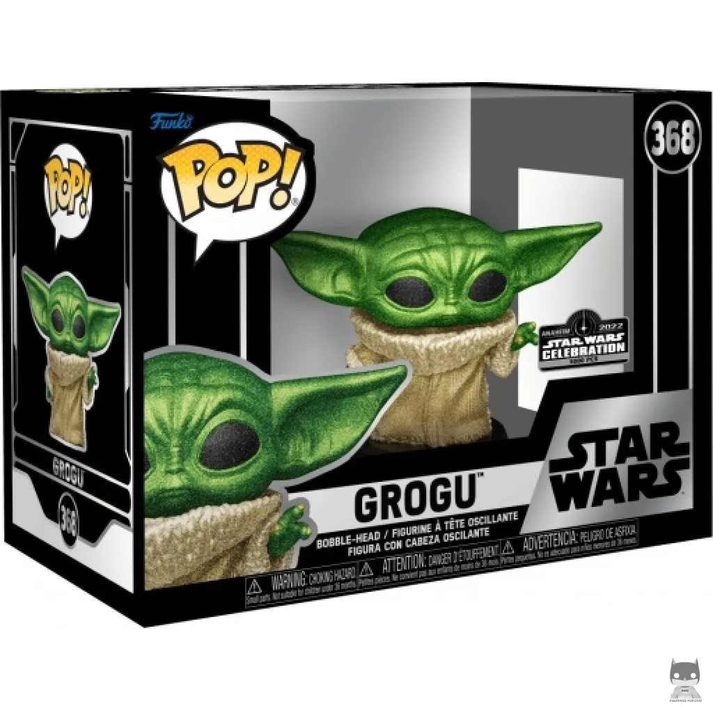 Figurine Funko POP Grogu (Diamond Glitter) avec boîte