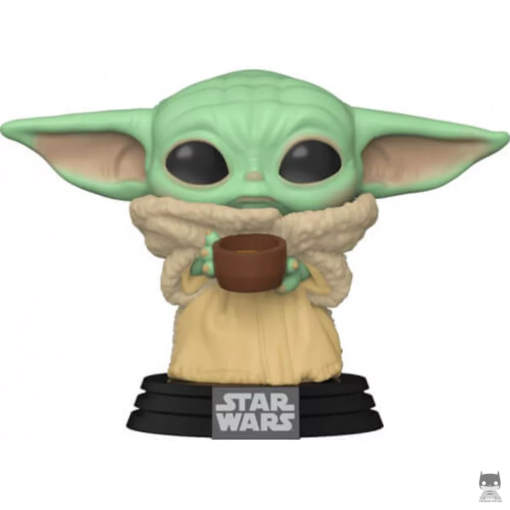 Figurine Funko POP L'Enfant avec la Tasse (Le Mandalorien (Star Wars))