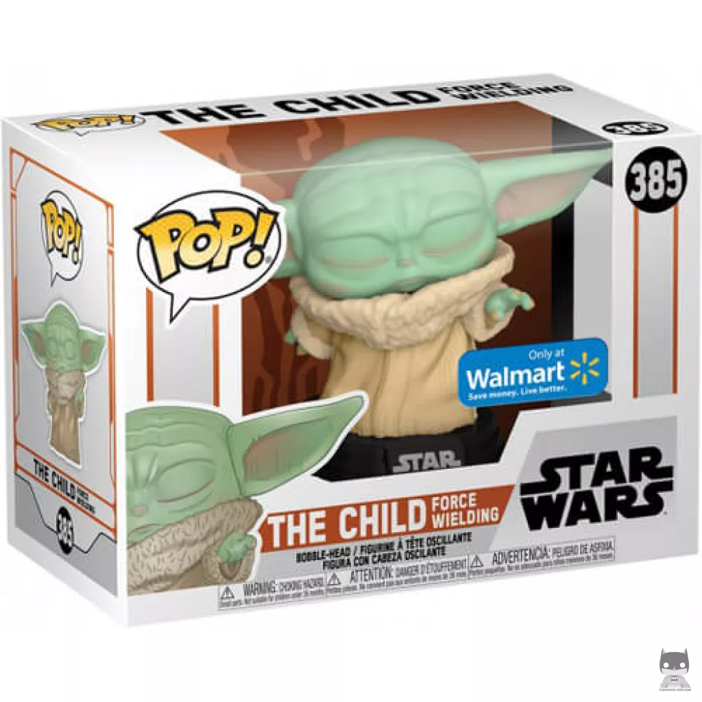 Figurine Funko POP L'Enfant utilisant la Force avec boîte