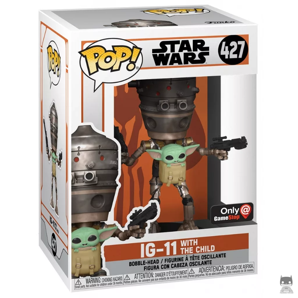 Figurine Funko POP IG-11 avec l'Enfant avec boîte