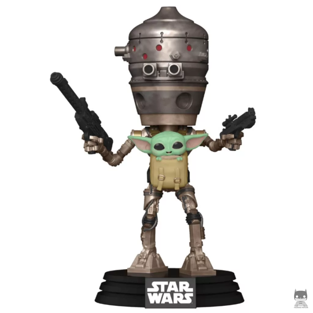 Figurine Funko POP IG-11 avec l'Enfant (Le Mandalorien (Star Wars))