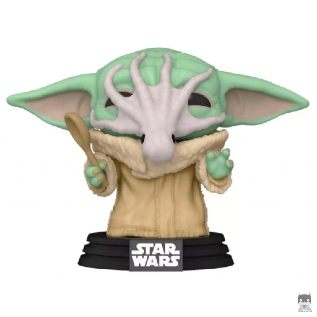Figurine Funko POP Grogu avec calamar (Le Mandalorien (Star Wars))