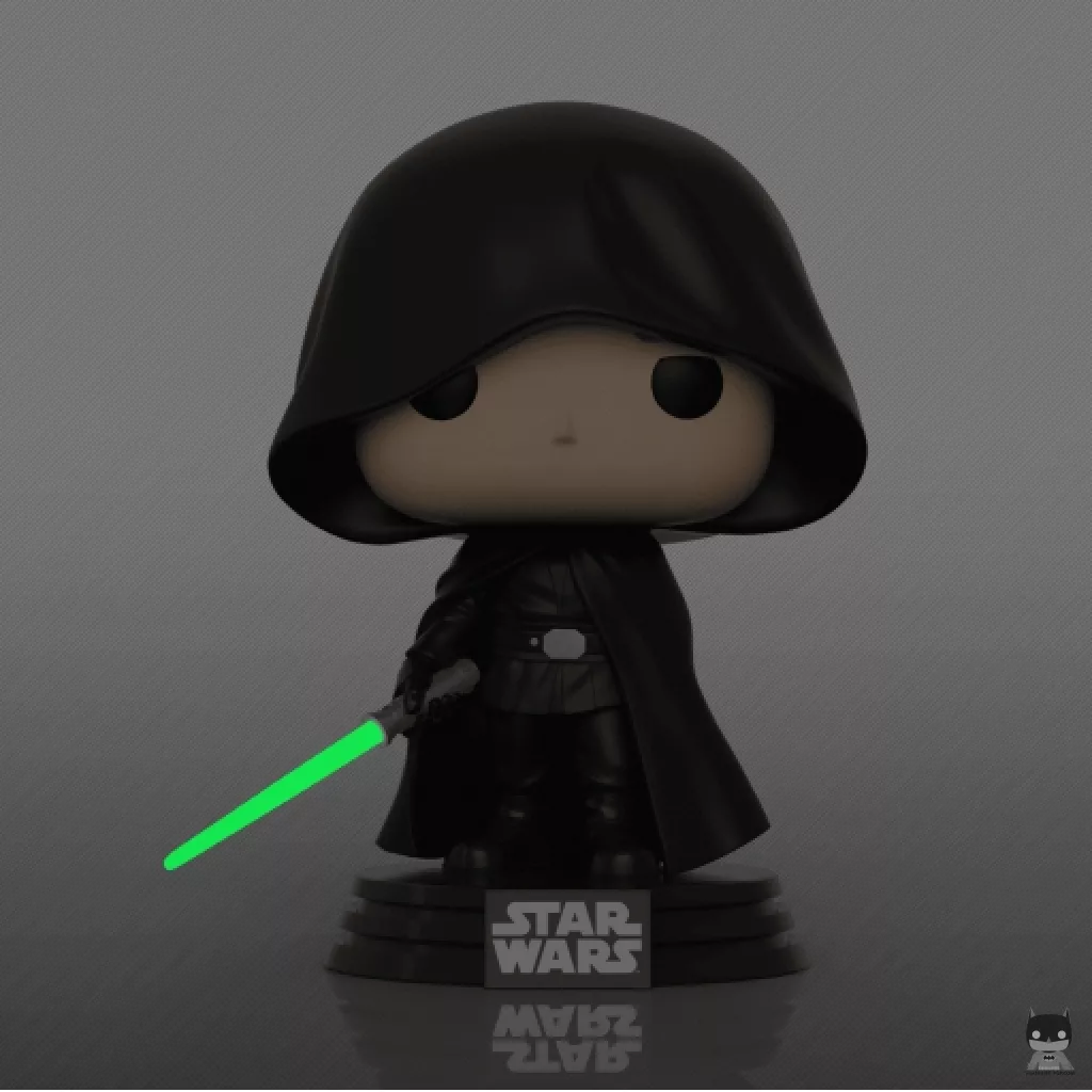 Figurine Funko POP Luke Skywalker (Glow in the Dark) (Le Mandalorien (Star Wars))
