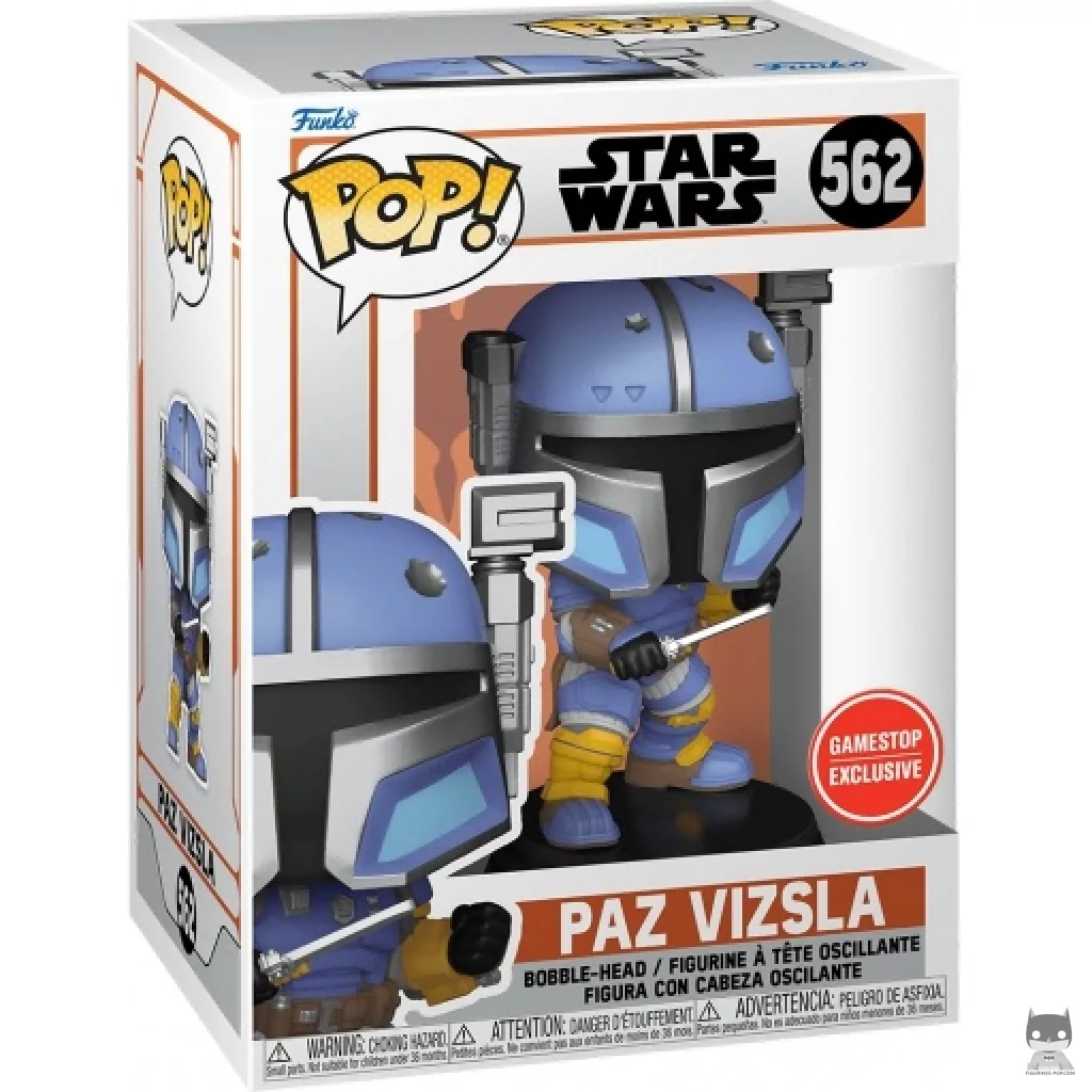 Figurine Funko POP Paz Vizsla avec boîte